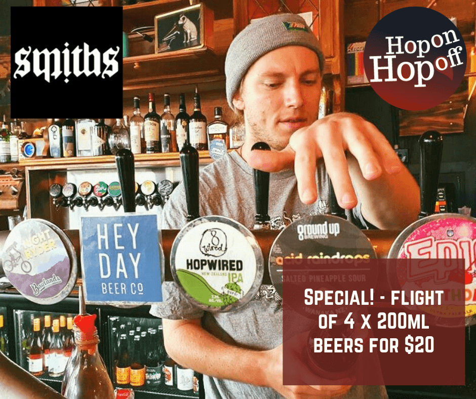 Smith’s Craft Beer House Special – 4 for $20